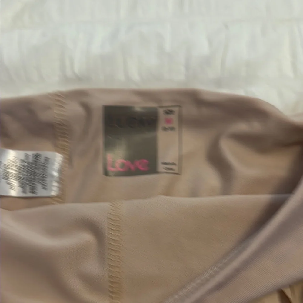 Lucky in Love Tan Fringe Mini Skirt - Picture 2 of 2